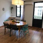 דירה Au Vieux Lavoir Avec Parking Prive, Jardin , Climatisation, A 500 M De La Cite קרקסון