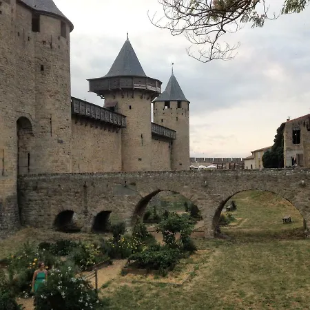 Apartament Au Vieux Lavoir Avec Parking Prive, Jardin , Climatisation, A 500 M De La Cite Carcassonne