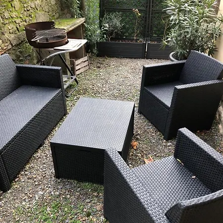 Apartament Au Vieux Lavoir Avec Parking Prive, Jardin , Climatisation, A 500 M De La Cite